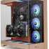Корпус ATX Thermaltake CTE E550 TG Gravel Sand, Midi-Tower, без БП,  коричневый [ca-1z8-00mgwn-00]